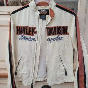 Vintage Harley Davidson Women's Riding Jacket XS